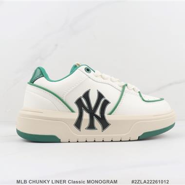 MLB CHUNKY LINER Classic MONOGRAM 厚底休閒鞋
