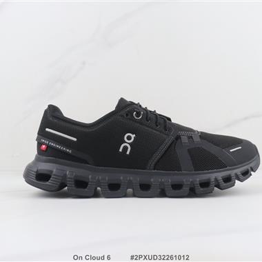 On Cloud 6 昂跑鏤空減震輕便跑步鞋