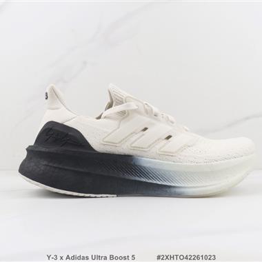 Y-3 x Adidas Ultra Boost 5 聯名 爆米花緩震跑步鞋