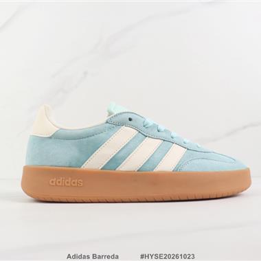 Adidas Barreda 厚底低幫休閒鞋